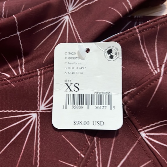 BNWT free people high rise ankle sneak peak leggings - Picture 5 of 5